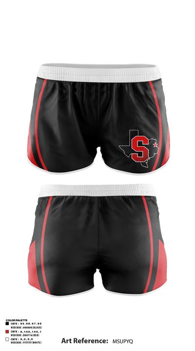 Shelbyville High School Basketball 9973042 Track Shorts - 1