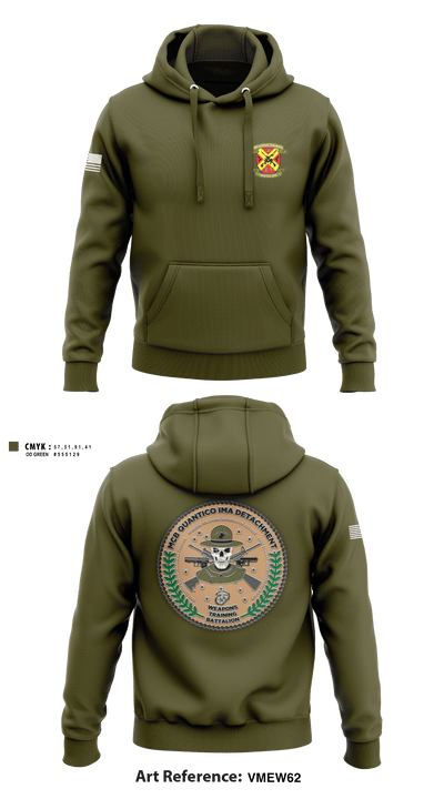 Weapons Training Battalion 3430348 Hoodie - 7
