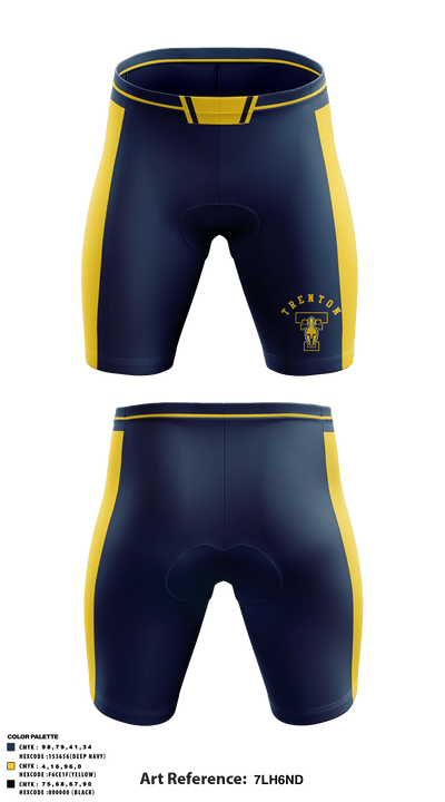 Trenton high school wrestling 64708928 Men's Compression Shorts - 1