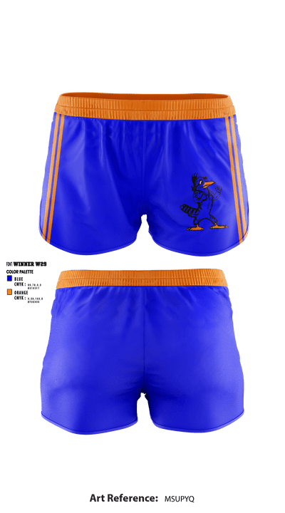 Walthill Public High School Volleyball 80244626 Women's Shorts - 1