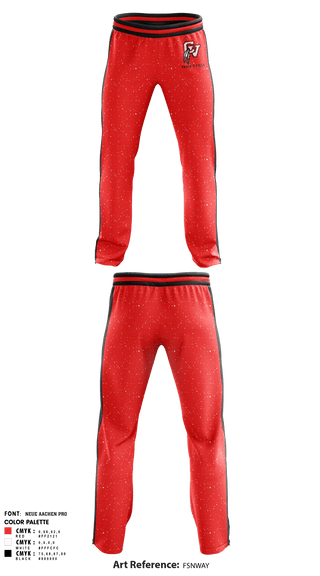 Sweatpants, Big Reds, Track & Field, Teamtime, Team time, sublimation, custom sports apparel, team uniforms, spirit wear, spiritwear, sports uniforms, custom shirts, team store, custom team store, fundraiser sports, apparel fundraiser