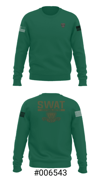 Crew Neck Sweatshirt, , Police, Teamtime, Team time, sublimation, custom sports apparel, team uniforms, spirit wear, spiritwear, sports uniforms, custom shirts, team store, custom team store, fundraiser sports, apparel fundraiser