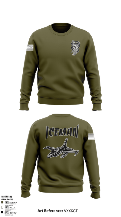 497th MRBC 55543418 Crew Neck Sweatshirt - 1