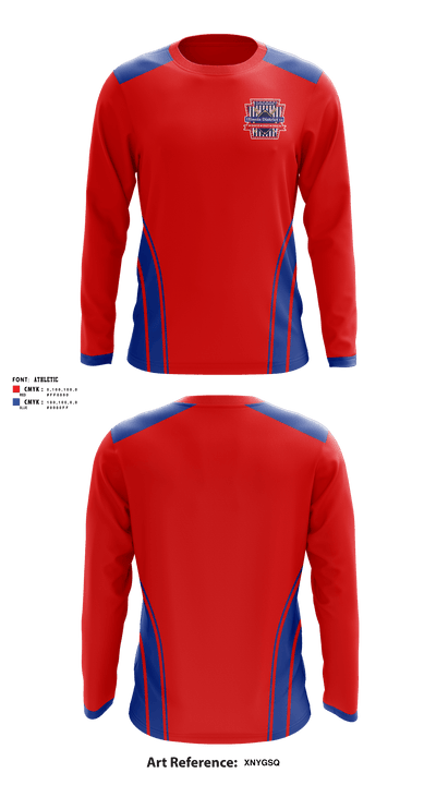 Illinois District 11 Little League 21497402 Long Sleeve Performance Shirt - 1