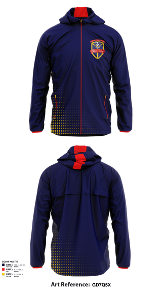 Windbreaker, Tyburn Academy Of Mary Immaculate, Spirit Store, Teamtime, Team time, sublimation, custom sports apparel, team uniforms, spirit wear, spiritwear, sports uniforms, custom shirts, team store, custom team store, fundraiser sports, apparel fundraiser