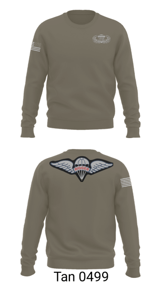 Crew Neck Sweatshirt, , Army, Teamtime, Team time, sublimation, custom sports apparel, team uniforms, spirit wear, spiritwear, sports uniforms, custom shirts, team store, custom team store, fundraiser sports, apparel fundraiser