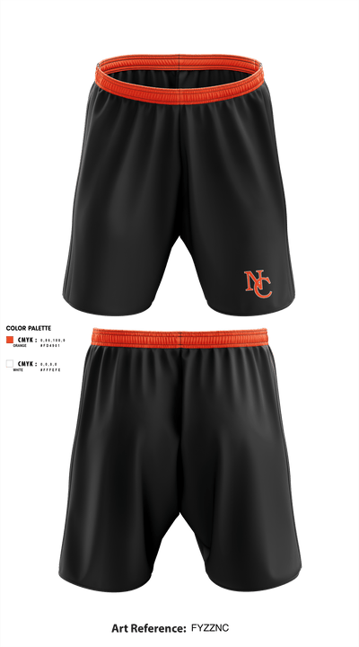 North Canton Hoover Vikings 38397364 Athletic Shorts With Pockets - 3