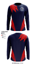 Leuzinger High School Basketball 52606217 Long Sleeve Performance Shirt - 1