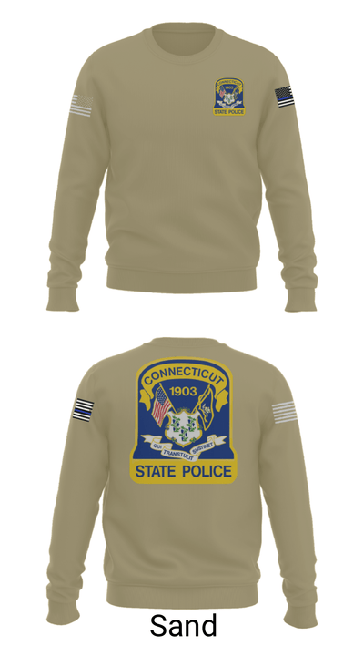Connecticut State Police 53595968 Crew Neck Sweatshirt - 12