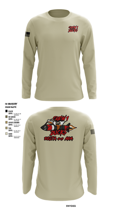 Delta 4-5 58559779 Long Sleeve Performance Shirt - 5
