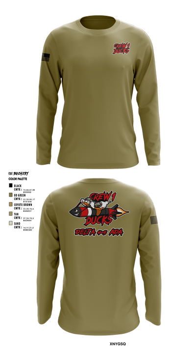 Delta 4-5 58559779 Long Sleeve Performance Shirt - 7