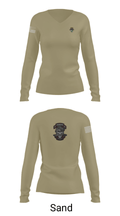Rangers 76653179 Women's Long Sleeve V-neck Shirt - 42