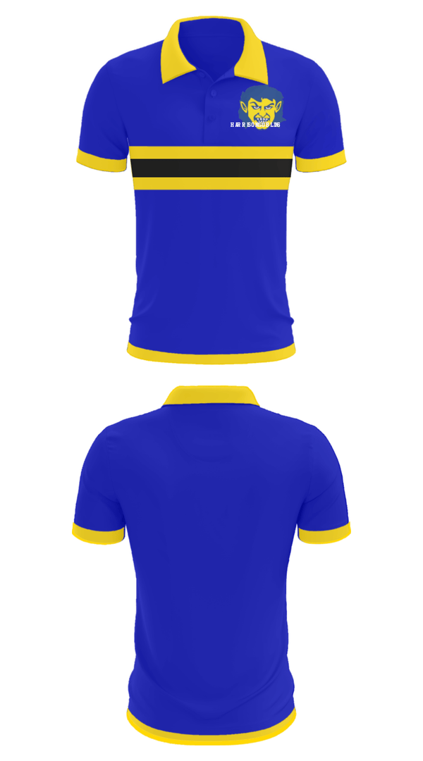 Short Sleeve Performance Polo, Harrison Goblins, Spirit Store, Teamtime, Team time, sublimation, custom sports apparel, team uniforms, spirit wear, spiritwear, sports uniforms, custom shirts, team store, custom team store, fundraiser sports, apparel fundraiser