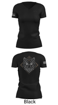Alpha Company, 5th GSB 40097456 Women's Short Sleeve V-neck Shirt - 20