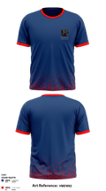 Hermitage High School Wrestling 73374256 Short Sleeve Rash Guard Shirt - 1
