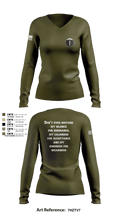 SOI West 38212133 Women's Long Sleeve V-neck Shirt - 4