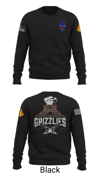 Crew Neck Sweatshirt, , Army, Teamtime, Team time, sublimation, custom sports apparel, team uniforms, spirit wear, spiritwear, sports uniforms, custom shirts, team store, custom team store, fundraiser sports, apparel fundraiser