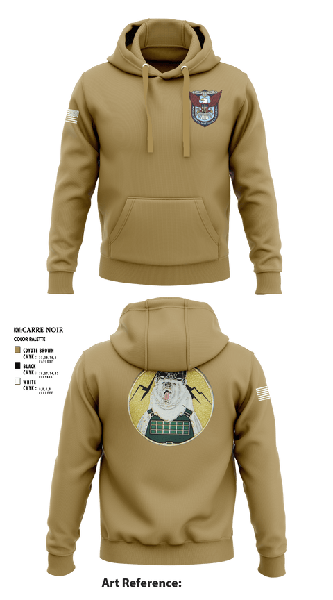 Hoodie, 113th113th 3rd squad, National Guard, Teamtime, Team time, sublimation, custom sports apparel, team uniforms, spirit wear, spiritwear, sports uniforms, custom shirts, team store, custom team store, fundraiser sports, apparel fundraiser
