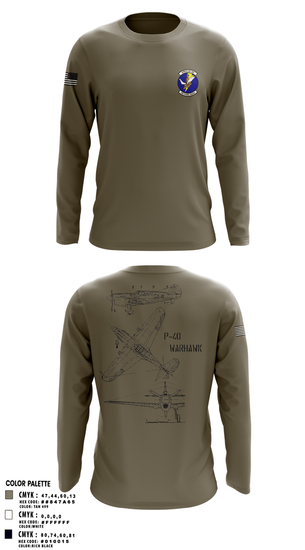 Long Sleeve Performance Shirt, Detachment 355, Air Force, Teamtime, Team time, sublimation, custom sports apparel, team uniforms, spirit wear, spiritwear, sports uniforms, custom shirts, team store, custom team store, fundraiser sports, apparel fundraiser