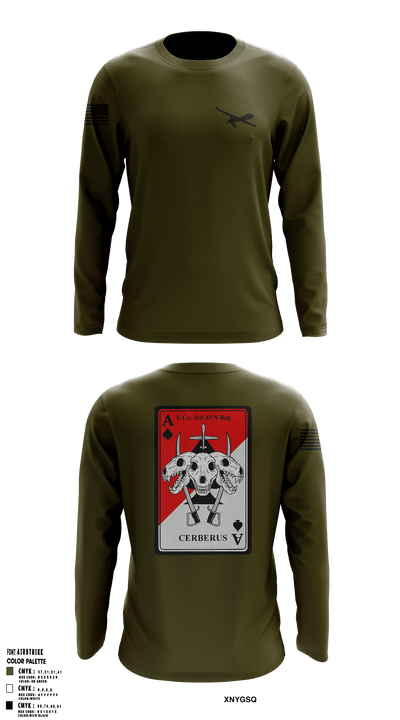 E.Co 3/CAB “Cerberus” 56288526 Long Sleeve Performance Shirt - 44