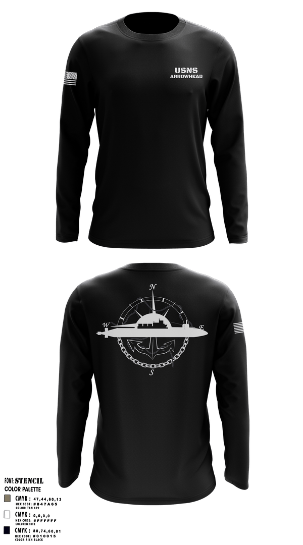 Long Sleeve Performance Shirt, , Navy, Teamtime, Team time, sublimation, custom sports apparel, team uniforms, spirit wear, spiritwear, sports uniforms, custom shirts, team store, custom team store, fundraiser sports, apparel fundraiser