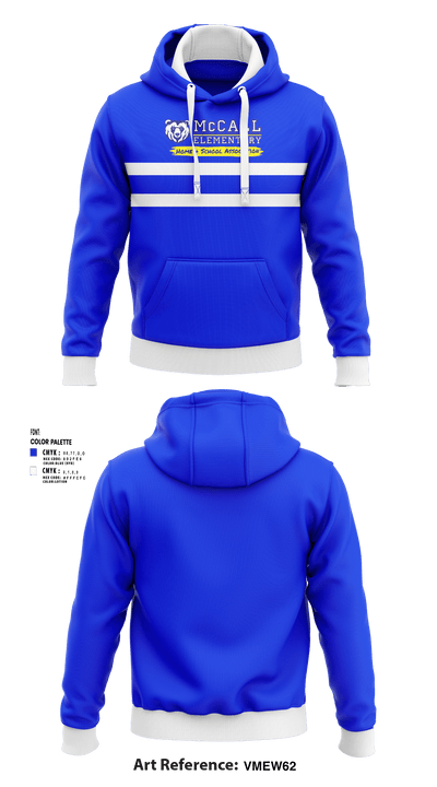 McCall Middle School golf 15496033 Hoodie - 1