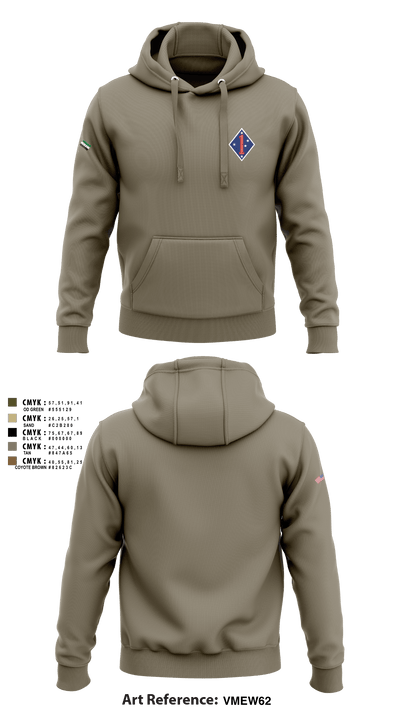 1 marine division fwd 62335436 Hoodie - 5