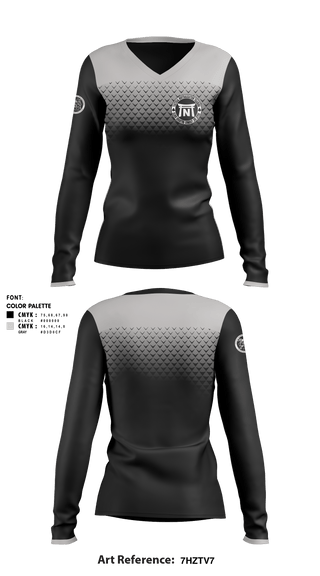 Women's Long Sleeve Vneck Shirt, , , Teamtime, Team time, sublimation, custom sports apparel, team uniforms, spirit wear, spiritwear, sports uniforms, custom shirts, team store, custom team store, fundraiser sports, apparel fundraiser
