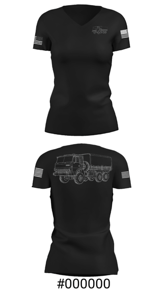 Women's Short Sleeve Vneck Shirt, , Army, Teamtime, Team time, sublimation, custom sports apparel, team uniforms, spirit wear, spiritwear, sports uniforms, custom shirts, team store, custom team store, fundraiser sports, apparel fundraiser