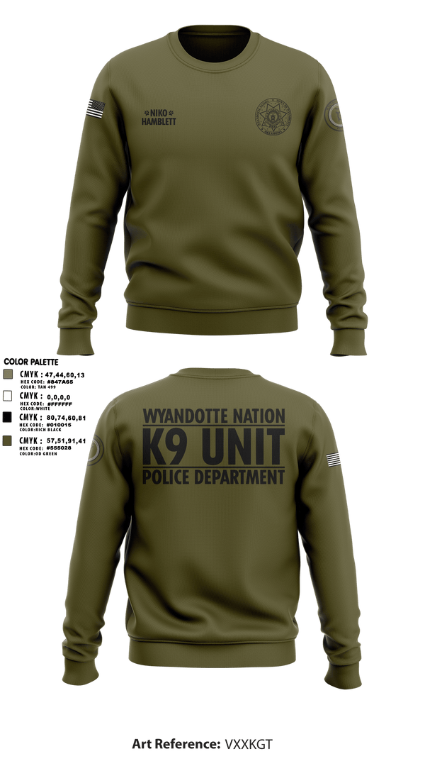 Crew Neck Sweatshirt, , Police, Teamtime, Team time, sublimation, custom sports apparel, team uniforms, spirit wear, spiritwear, sports uniforms, custom shirts, team store, custom team store, fundraiser sports, apparel fundraiser