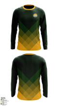 Hamilton Middle School 17050088 Long Sleeve Performance Shirt - 1
