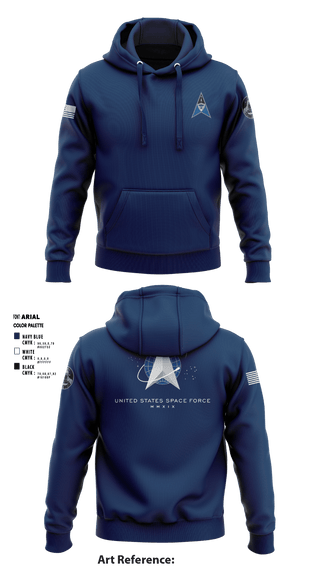 Hoodie, , Space Force, Teamtime, Team time, sublimation, custom sports apparel, team uniforms, spirit wear, spiritwear, sports uniforms, custom shirts, team store, custom team store, fundraiser sports, apparel fundraiser