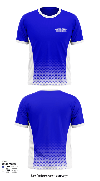 Short Sleeve Performance Shirt, Wirth/Parks Middle School, Spirit Store, Teamtime, Team time, sublimation, custom sports apparel, team uniforms, spirit wear, spiritwear, sports uniforms, custom shirts, team store, custom team store, fundraiser sports, apparel fundraiser