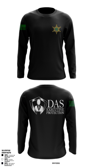 Long Sleeve Performance Shirt, DAS EXECUTIVE PROTECTION LLCDAS EXECUTIVE PROTECTION LLC, , Teamtime, Team time, sublimation, custom sports apparel, team uniforms, spirit wear, spiritwear, sports uniforms, custom shirts, team store, custom team store, fundraiser sports, apparel fundraiser