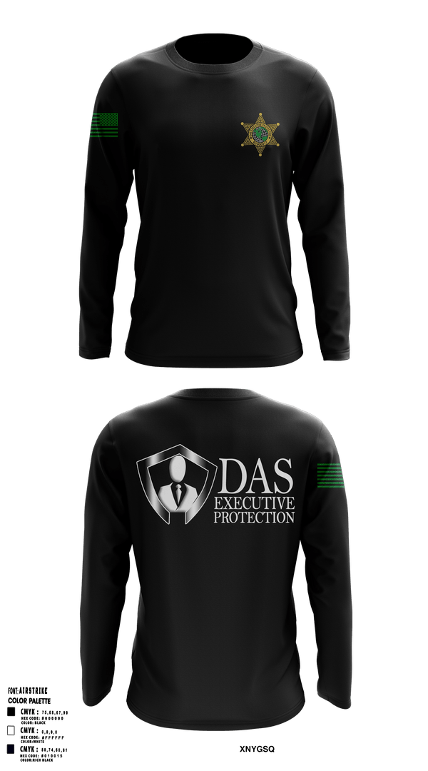 Long Sleeve Performance Shirt, DAS EXECUTIVE PROTECTION LLCDAS EXECUTIVE PROTECTION LLC, , Teamtime, Team time, sublimation, custom sports apparel, team uniforms, spirit wear, spiritwear, sports uniforms, custom shirts, team store, custom team store, fundraiser sports, apparel fundraiser