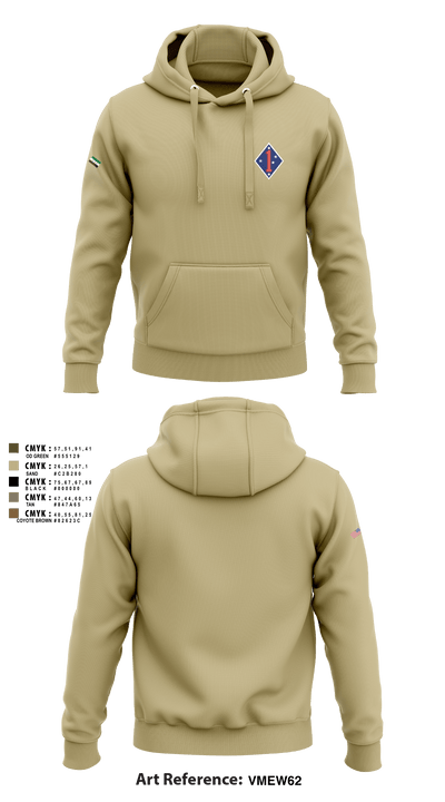 1 marine division fwd 62335436 Hoodie - 4