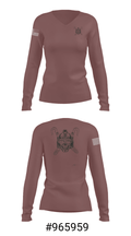 991ST Transportation Co 10551694 Women's Long Sleeve V-neck Shirt - 37