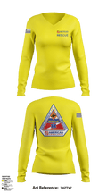 American Ambulance Rescue 49557589 Women's Long Sleeve V-neck Shirt - 5