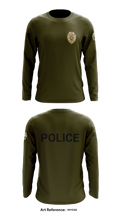TAYLORSVILLE POLICE DEPARTMENT LT 27466887 Long Sleeve Performance Shirt - 9