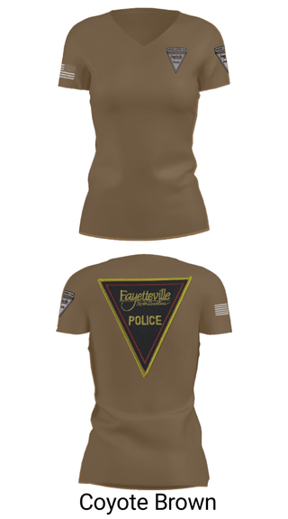 Women's Short Sleeve Vneck Shirt, , Police, Teamtime, Team time, sublimation, custom sports apparel, team uniforms, spirit wear, spiritwear, sports uniforms, custom shirts, team store, custom team store, fundraiser sports, apparel fundraiser