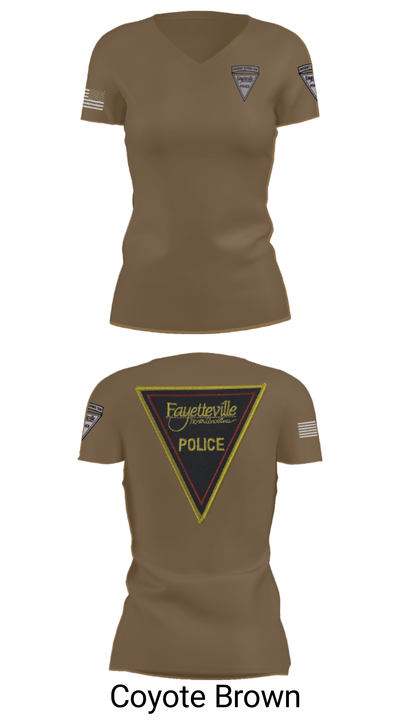 Emergency Response Team 1130693 Women's Short Sleeve V-neck Shirt - 12