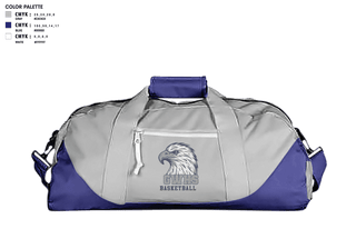 Duffle Bag, George Washington High School Basketball, Men's Basketball, Teamtime, Team time, sublimation, custom sports apparel, team uniforms, spirit wear, spiritwear, sports uniforms, custom shirts, team store, custom team store, fundraiser sports, apparel fundraiser