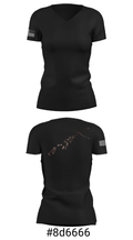 Platoon 2-1-1 26077523 Women's Short Sleeve V-neck Shirt - 19