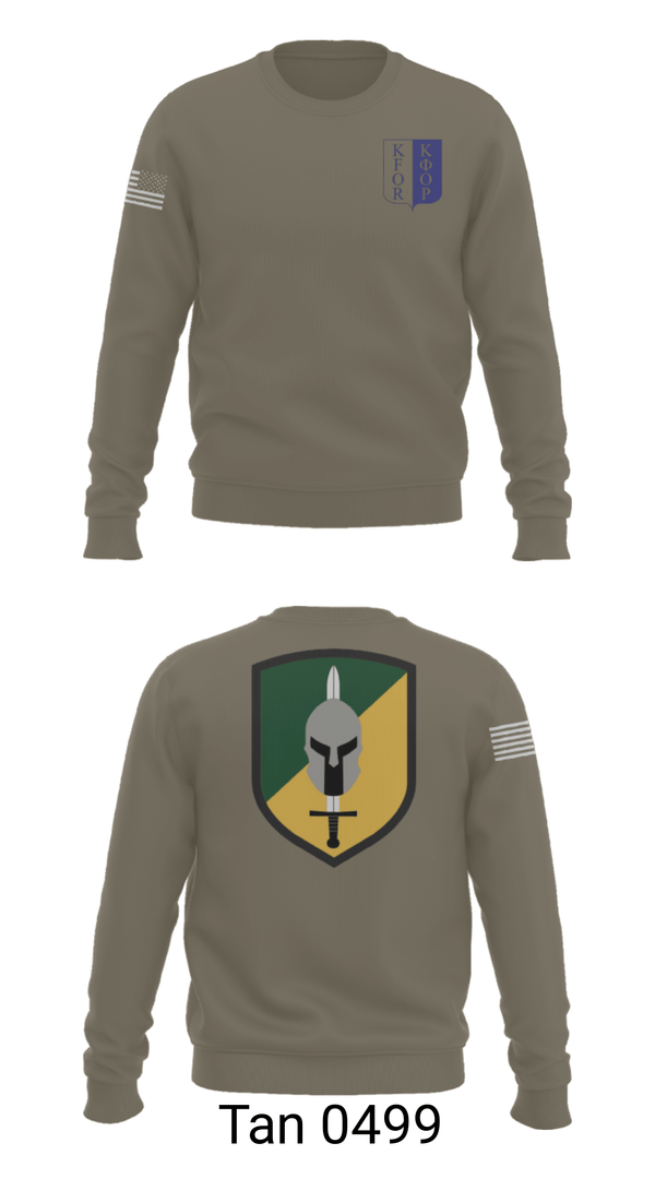 Crew Neck Sweatshirt, , Army, Teamtime, Team time, sublimation, custom sports apparel, team uniforms, spirit wear, spiritwear, sports uniforms, custom shirts, team store, custom team store, fundraiser sports, apparel fundraiser