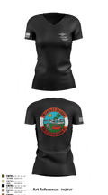 Air station Miami 80426238 Women's Short Sleeve V-neck Shirt - 1