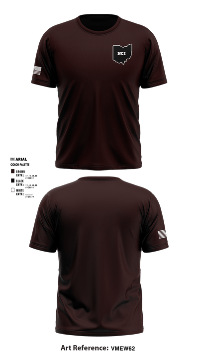 Noble Correctional Institution 93103652 Short Sleeve Performance Shirt - 1