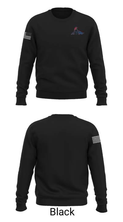 Swallows Charter Academy Golf 92725083 Crew Neck Sweatshirt - 7