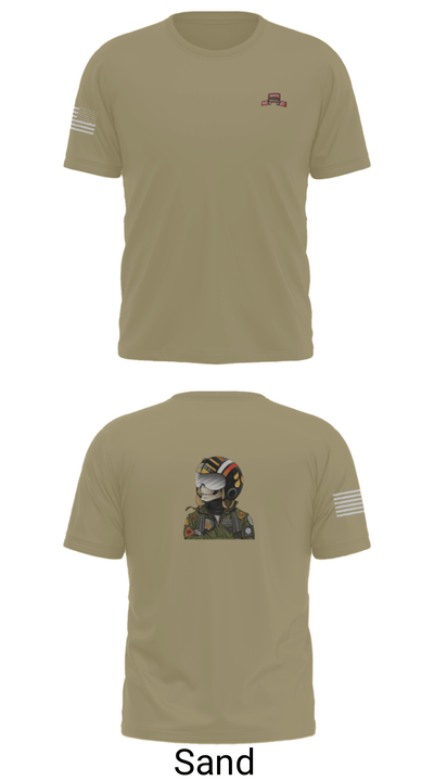 B Co., 326 BEB, 1 BCT, 101st ABN DIV (AASLT) 89125861 Short Sleeve Performance Shirt - 36