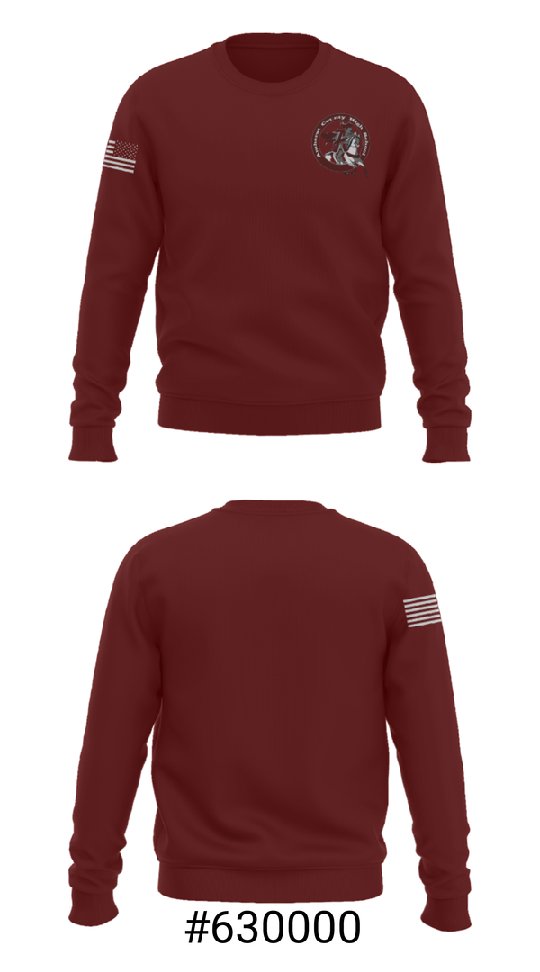 Crew Neck Sweatshirt, Amherst County High School Basketball, Men's Basketball, Teamtime, Team time, sublimation, custom sports apparel, team uniforms, spirit wear, spiritwear, sports uniforms, custom shirts, team store, custom team store, fundraiser sports, apparel fundraiser