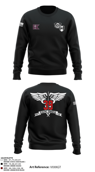 Crew Neck Sweatshirt, 39TH FRSD, , Teamtime, Team time, sublimation, custom sports apparel, team uniforms, spirit wear, spiritwear, sports uniforms, custom shirts, team store, custom team store, fundraiser sports, apparel fundraiser